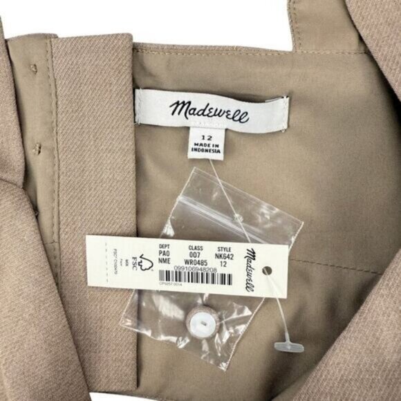 Madewell Taupe Bralette Top Women's Size 12 Taupe - Picture 3 of 5